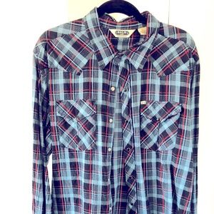 Discontinued Salt Valley Western Button up for Men